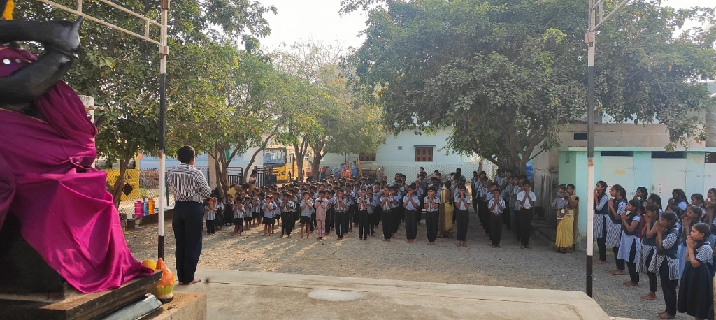 Morning School Assembly